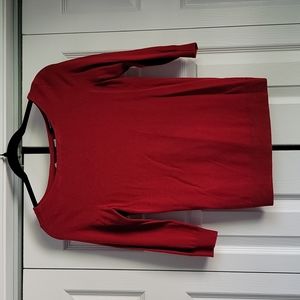 Red Black White House Market Sweater